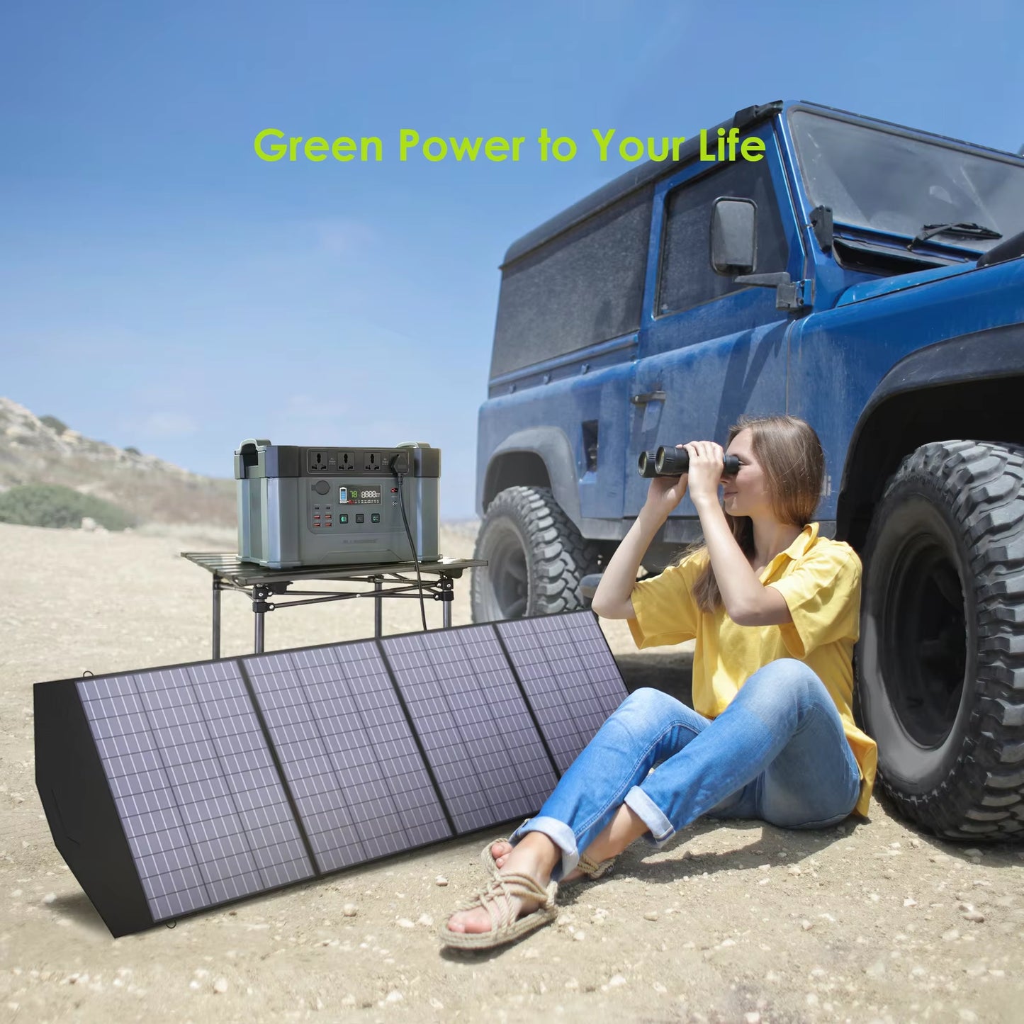 18V Foldable Solar Panel, 60/100/140/200W Mobile Solar Charger for Power Supply, Laptop, Solar Generator, Fishing