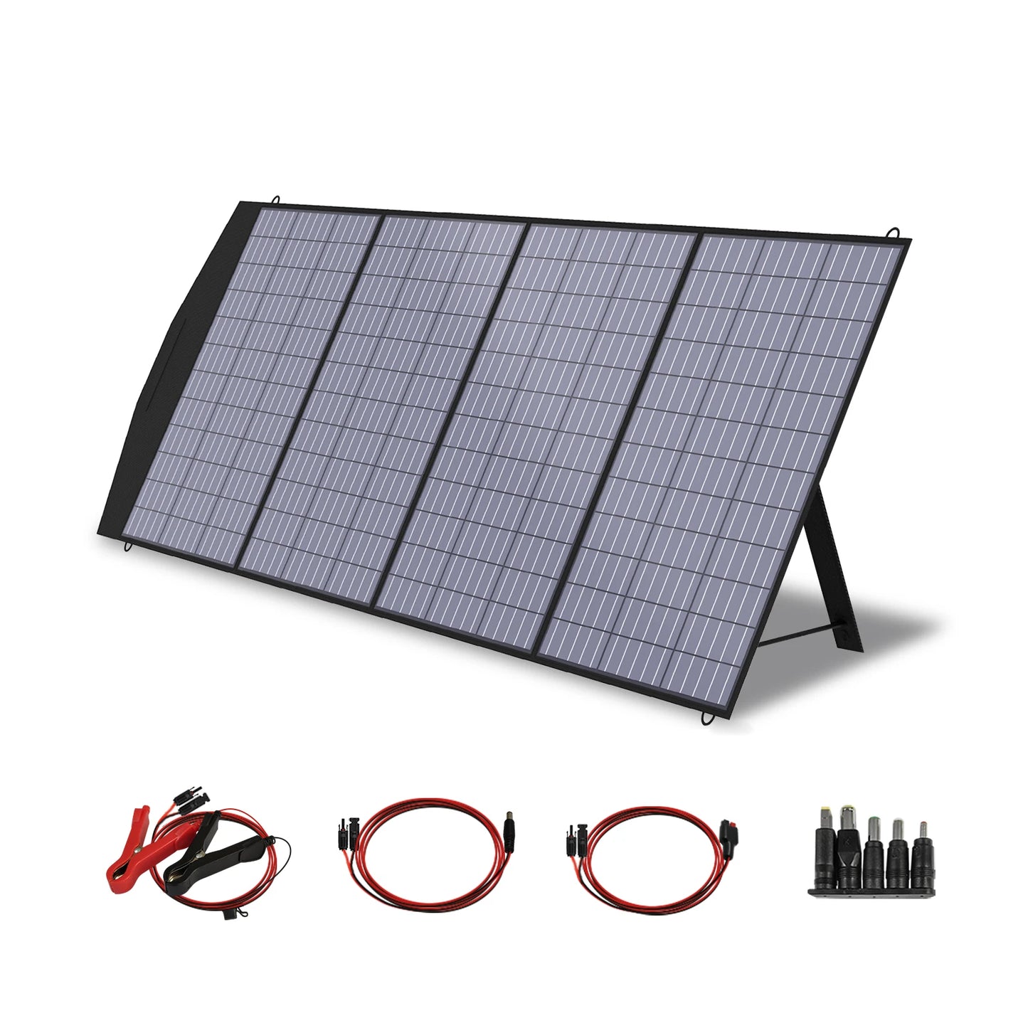 18V Foldable Solar Panel, 60/100/140/200W Mobile Solar Charger for Power Supply, Laptop, Solar Generator, Fishing